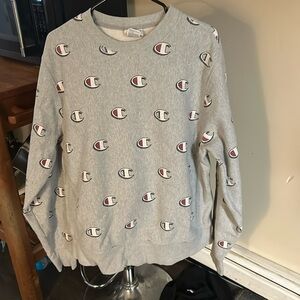 Champion Reverse Weave All Over Logo